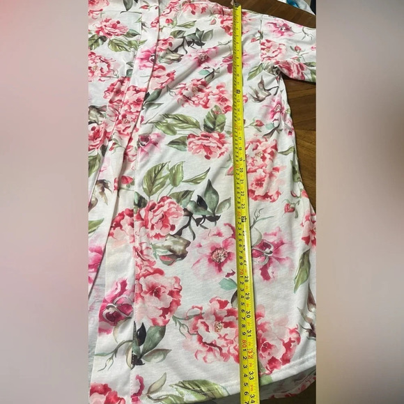 Show Me Your Mumu Brie Robe Garden of Bloom Floral Lightweight ONE SIZE - Picture 4 of 9